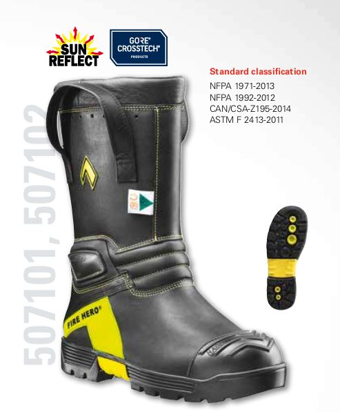 Haix Fire Hero Structure Boots