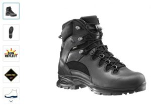 Haix Mission Black boots