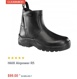 CLEARANCE HAIX FOOTWEAR - American 